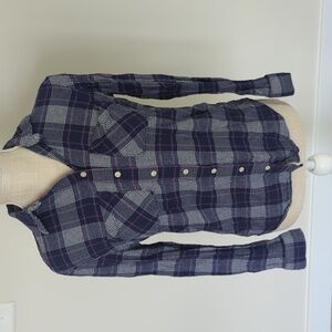 Aeropostale Purple Flannel